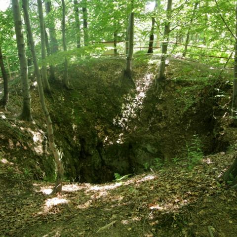 Gdzie prowadzi ten szyb? (Fot. krystian)