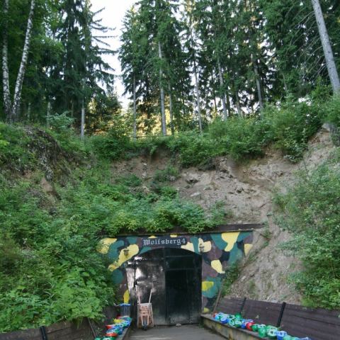Wejście do jednej ze sztolni Włodarza