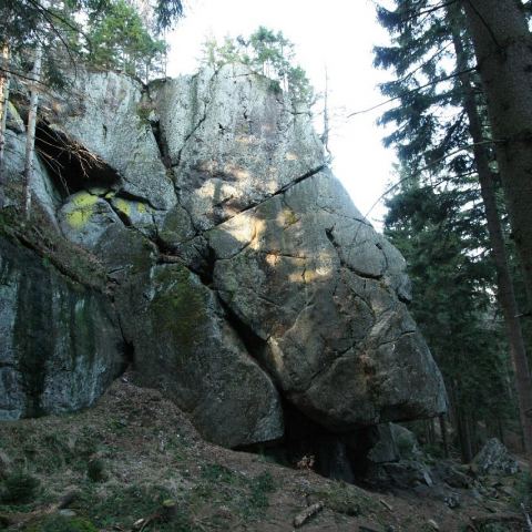 Skała Teściowej - Okap (Fot. mateo)