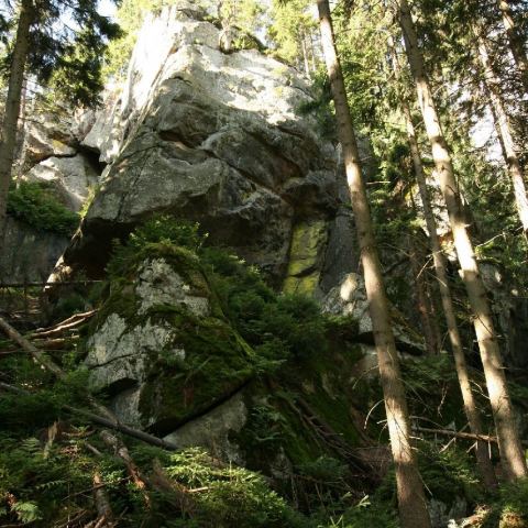 Skała Teściowej - Okap (Fot. mateo)