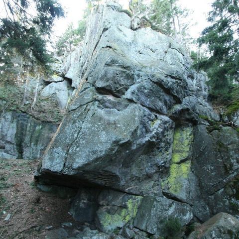 Skała Teściowej - Okap (Fot. mateo)
