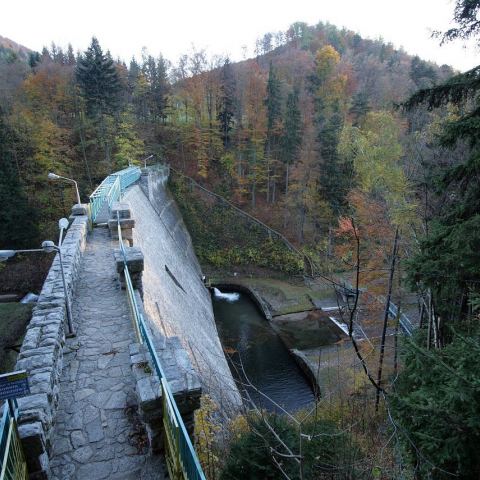 Zapora wodna na rzece Wilczka (Fot. mateo)
