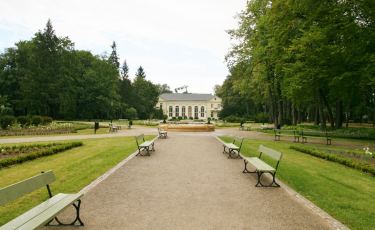 Park zdrojowy w Cieplicach dzisiaj.